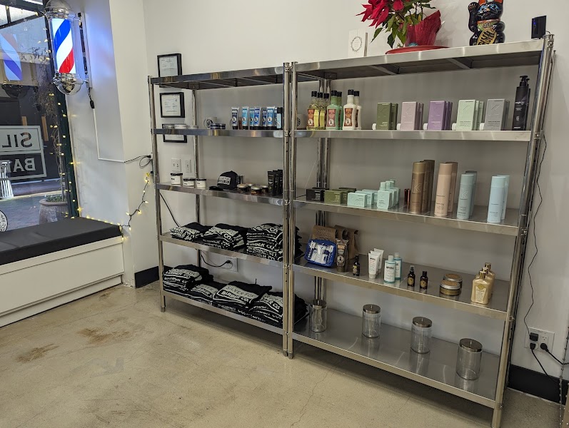 Detail of the barbershop workspace